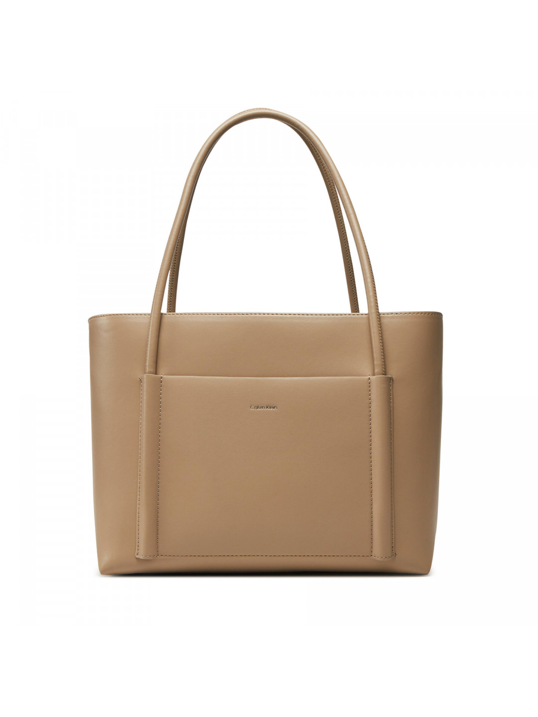 Kabelka Calvin Klein Ck Linn Medium Shopper K60K613110 Béžová